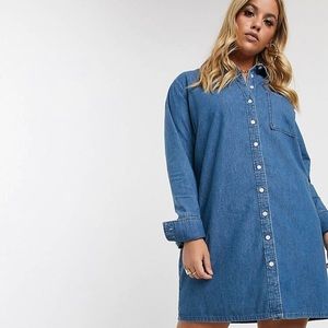 Denim Shirt Dress